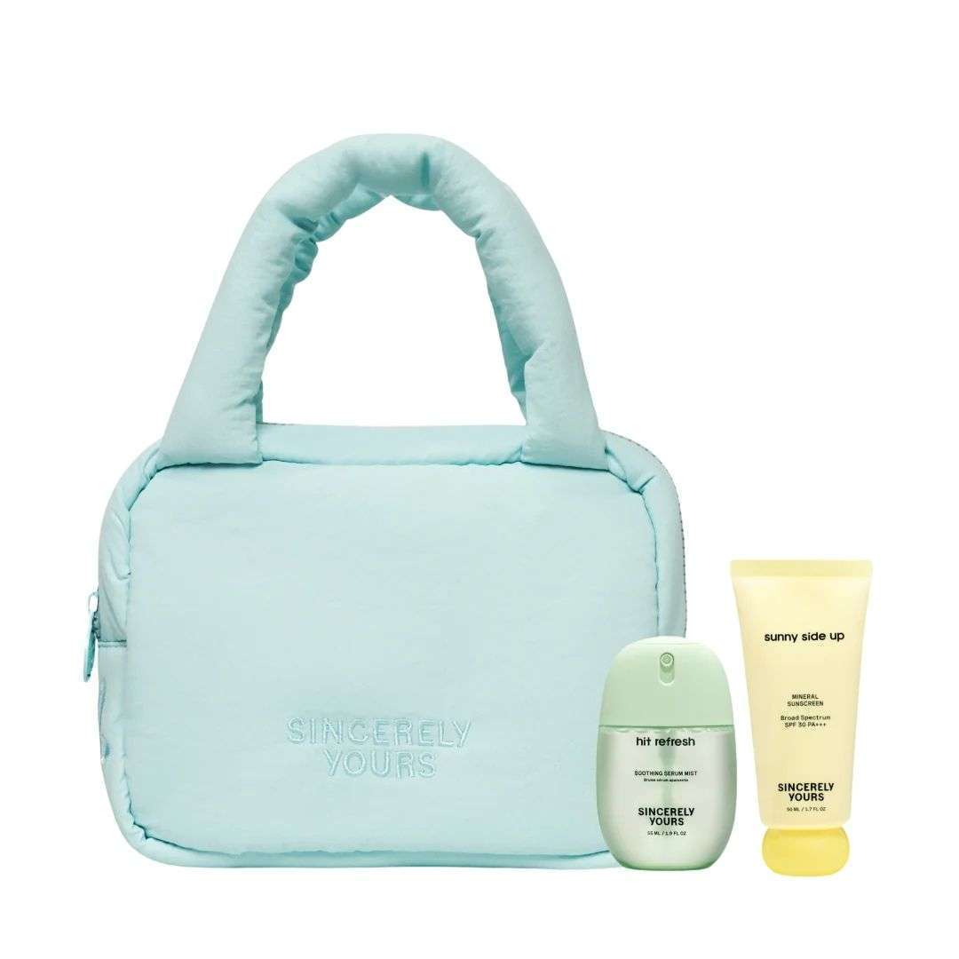 Sincerely Yours The Endless Summer Set con Cloud Case sunscreen y serum mist en México