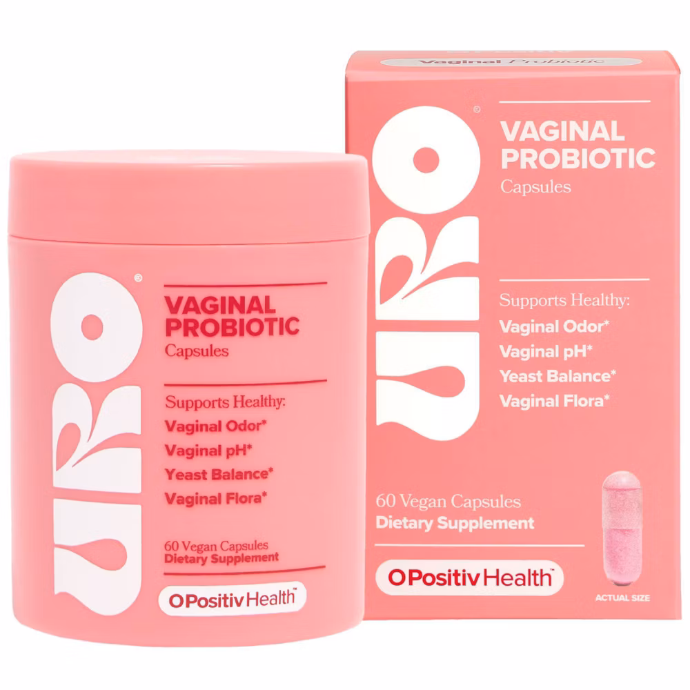 O Positiv URO Vaginal Probiotic suplemento con probióticos para el bienestar íntimo femenino en México