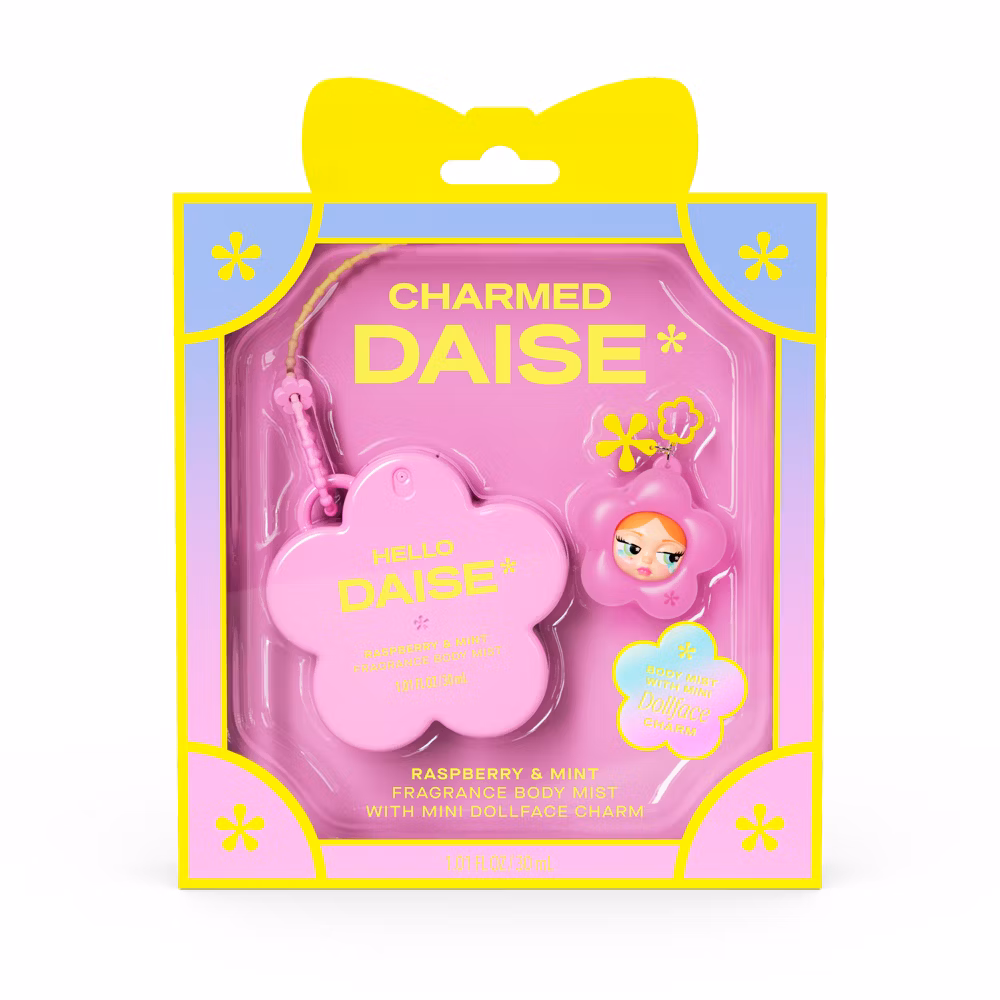 DAISE Mini Body Mist + Charm Hello bruma corporal mini con aroma a frambuesa y menta en México
