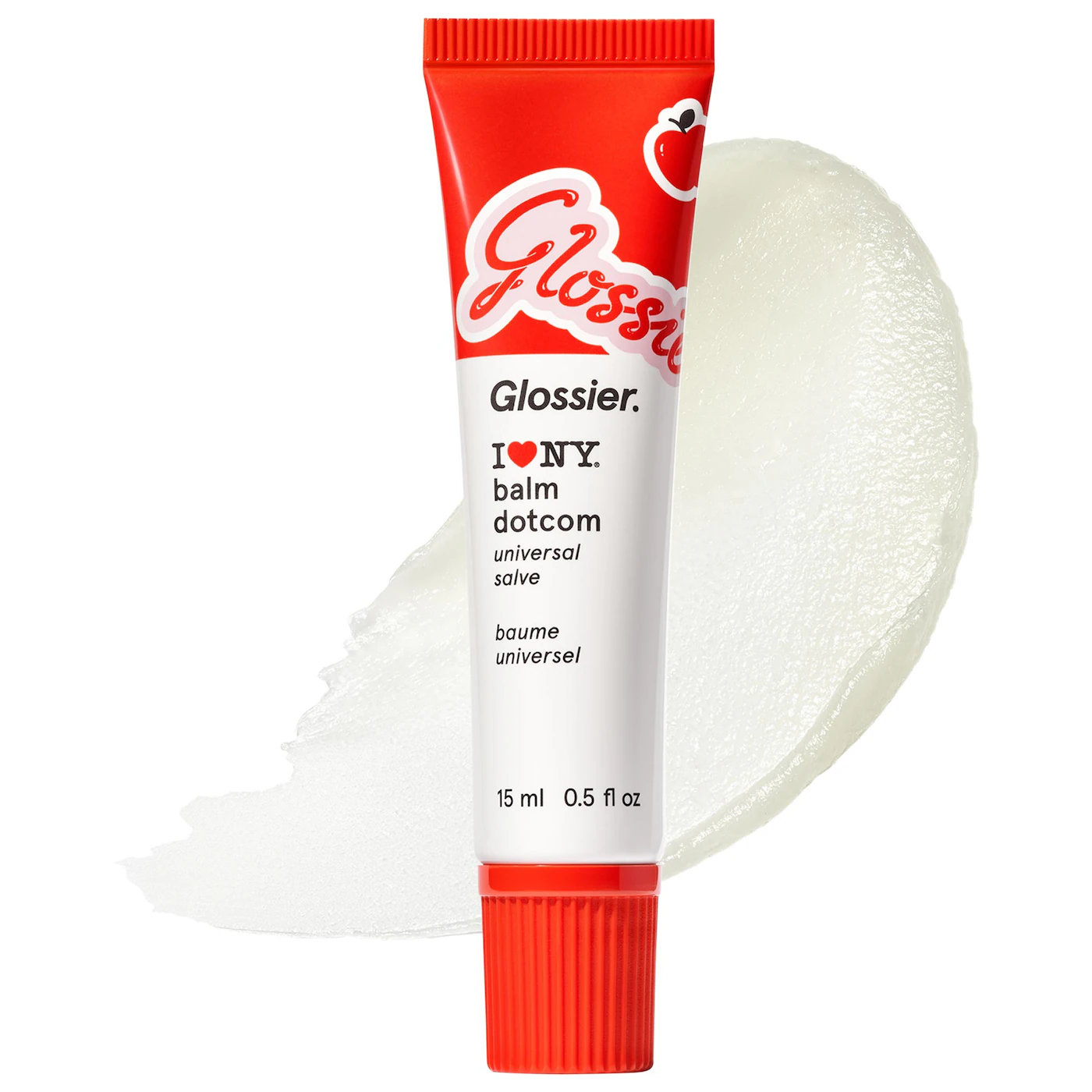 Glossier I ❤️ NY Balm Dotcom bálsamo labial edición limitada en México