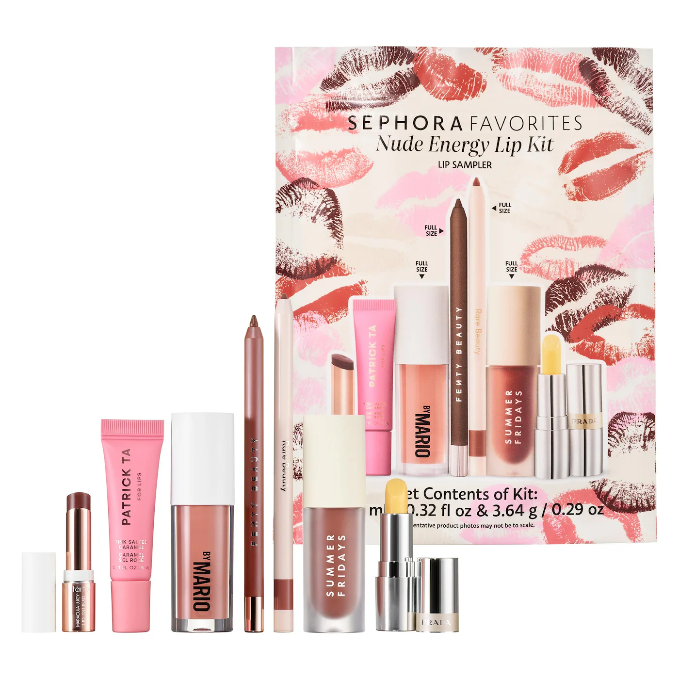 Sephora Favorites Nude Energy Lip Kit set de labiales edición limitada en México
