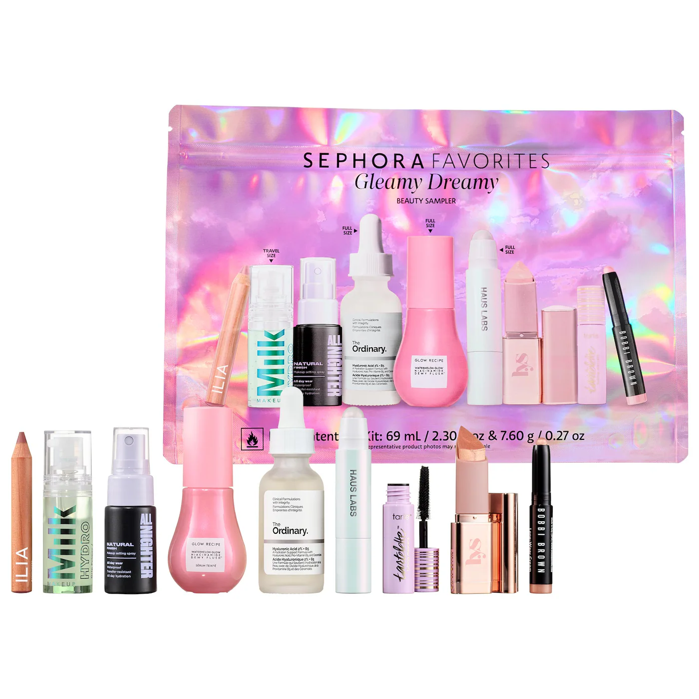 Sephora Favorites Gleamy Dreamy Makeup and Skincare Set edición limitada en México