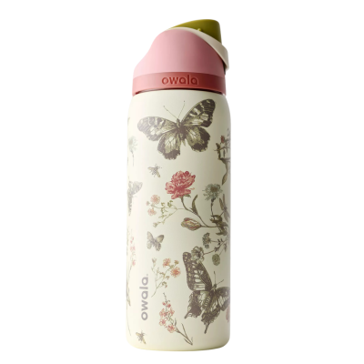 Owala FreeSip 32 oz Boho Butterfly botella de agua de acero inoxidable exclusiva de Urban Outfitters