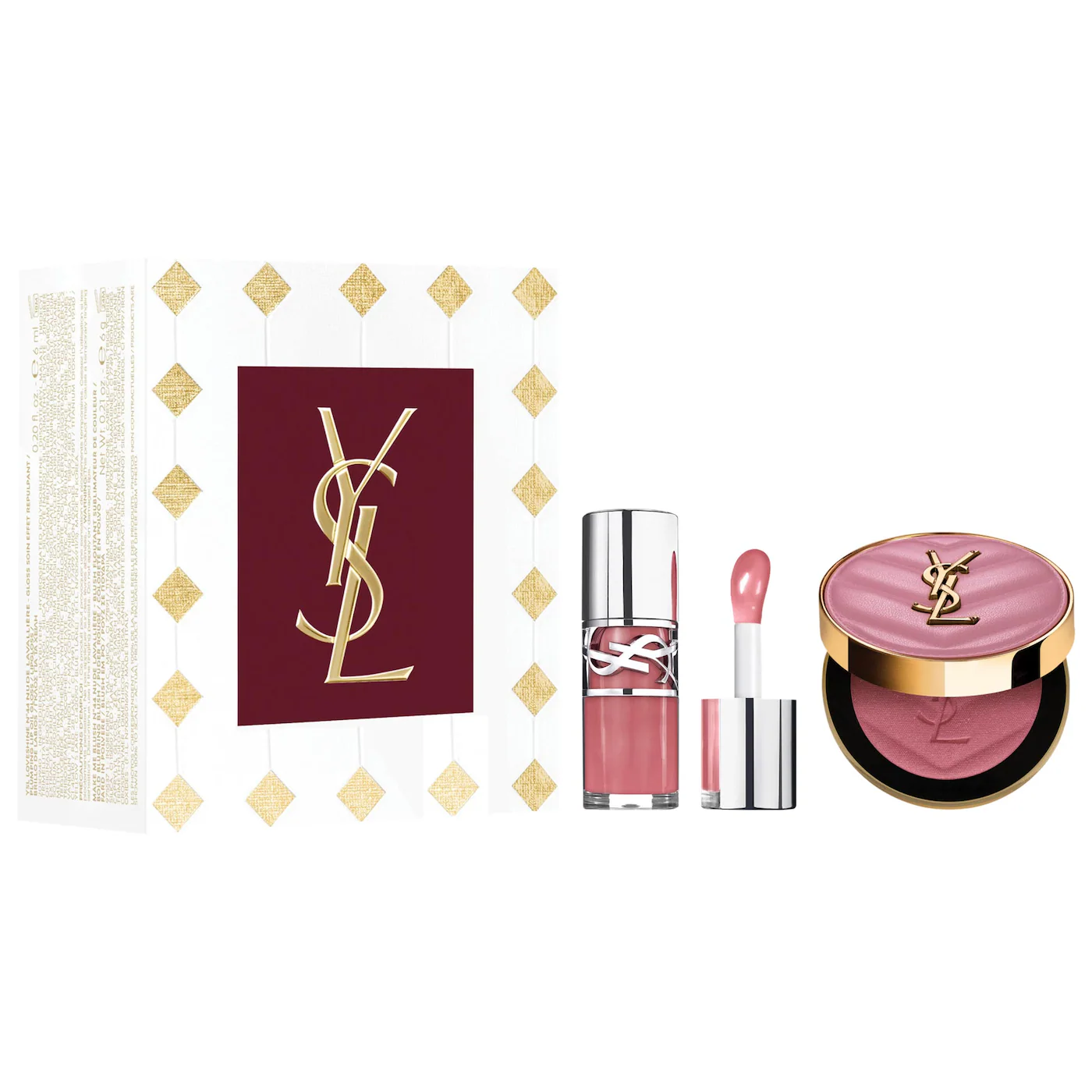 YSL Iconic Pink Lip & Blush Set - Imagen 5