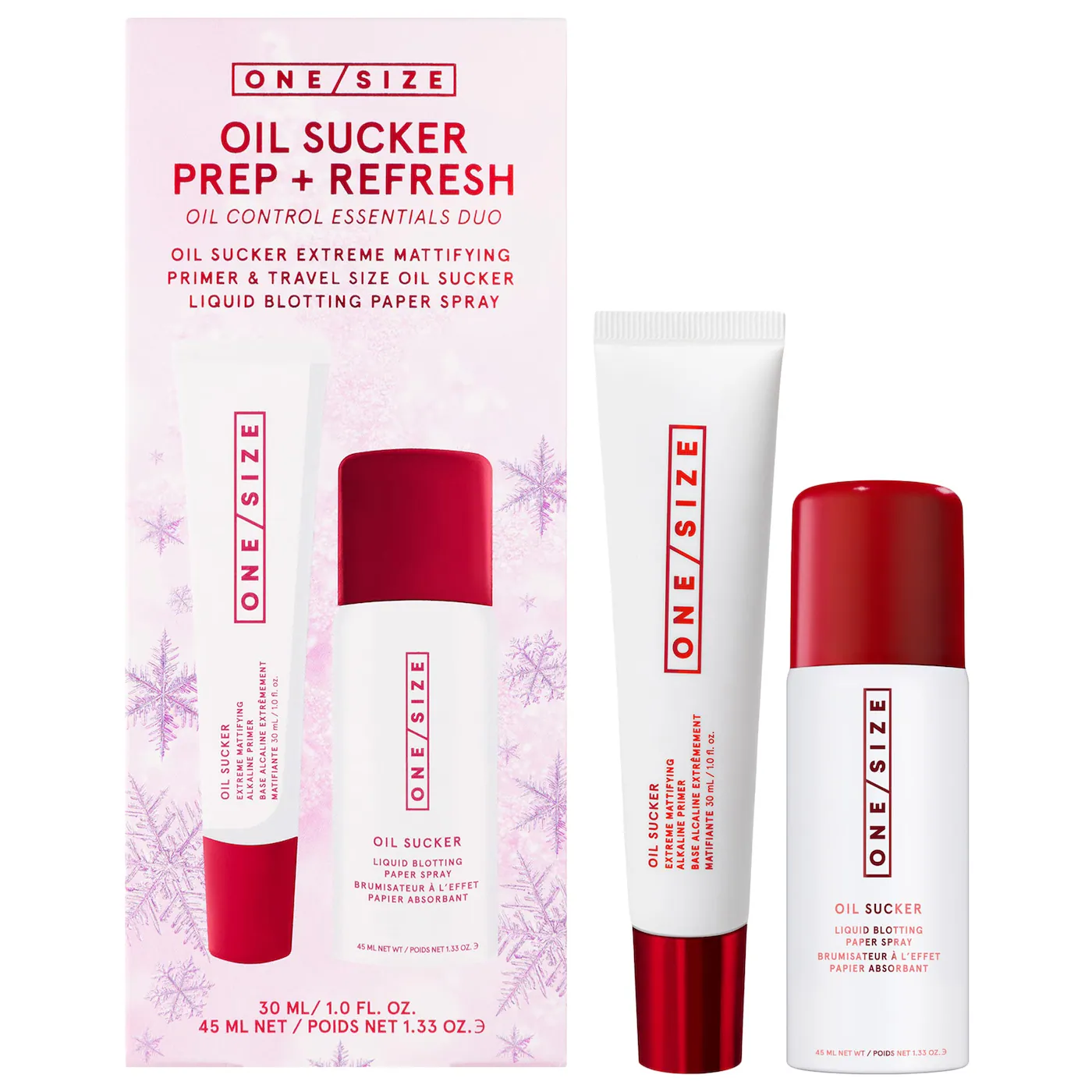 ONE/SIZE Oil Sucker Mattifying Duo